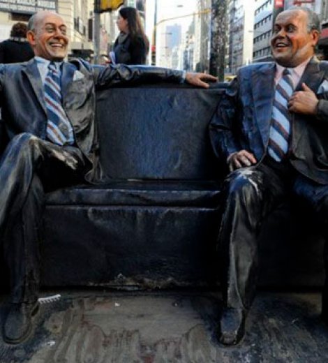 Alberto Olmedo y Jorge Portales